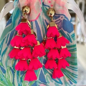 Lilly Pulitzer Hot Pink Earrings
